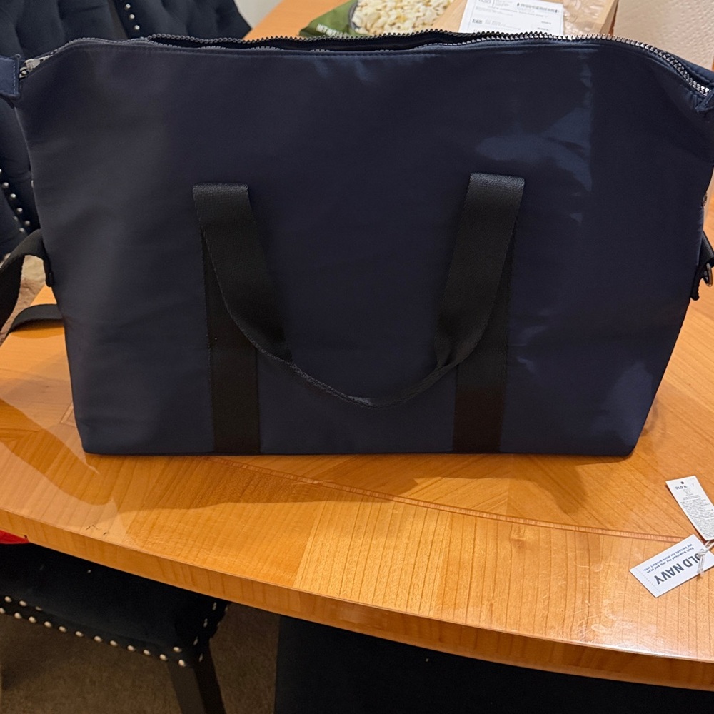 Coach Fragrance Men's Navy Duffel Bag - Picture 3 of 6
